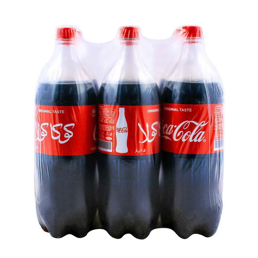 coca cola 1.5 litre pet 1*6