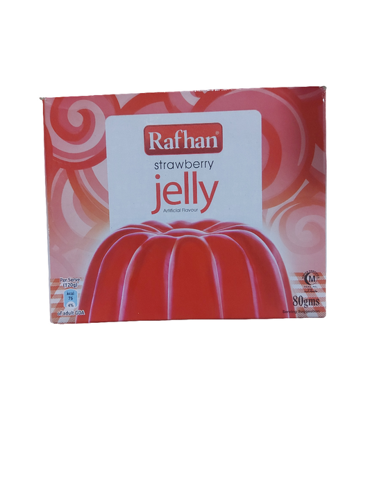 Rafhan straberry jelly 80gm