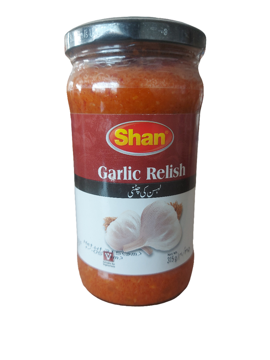 Shan garlic relish 315gm