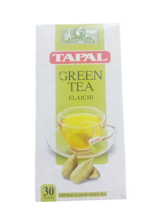 Tapal green tea elaichi 30tea bag