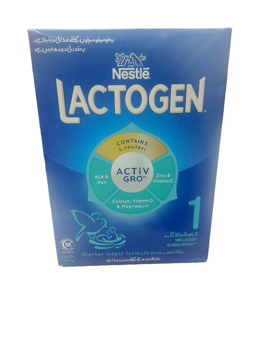 Nestle lactogen1 400gm