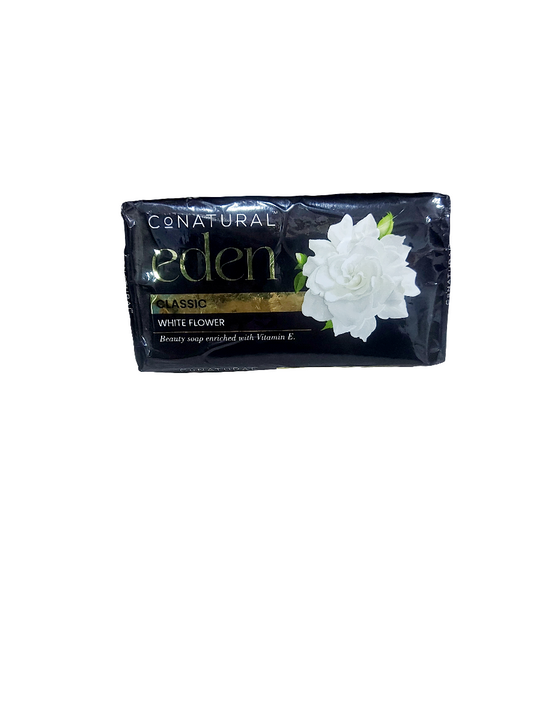 Eden classic white floral imported soap 120gm