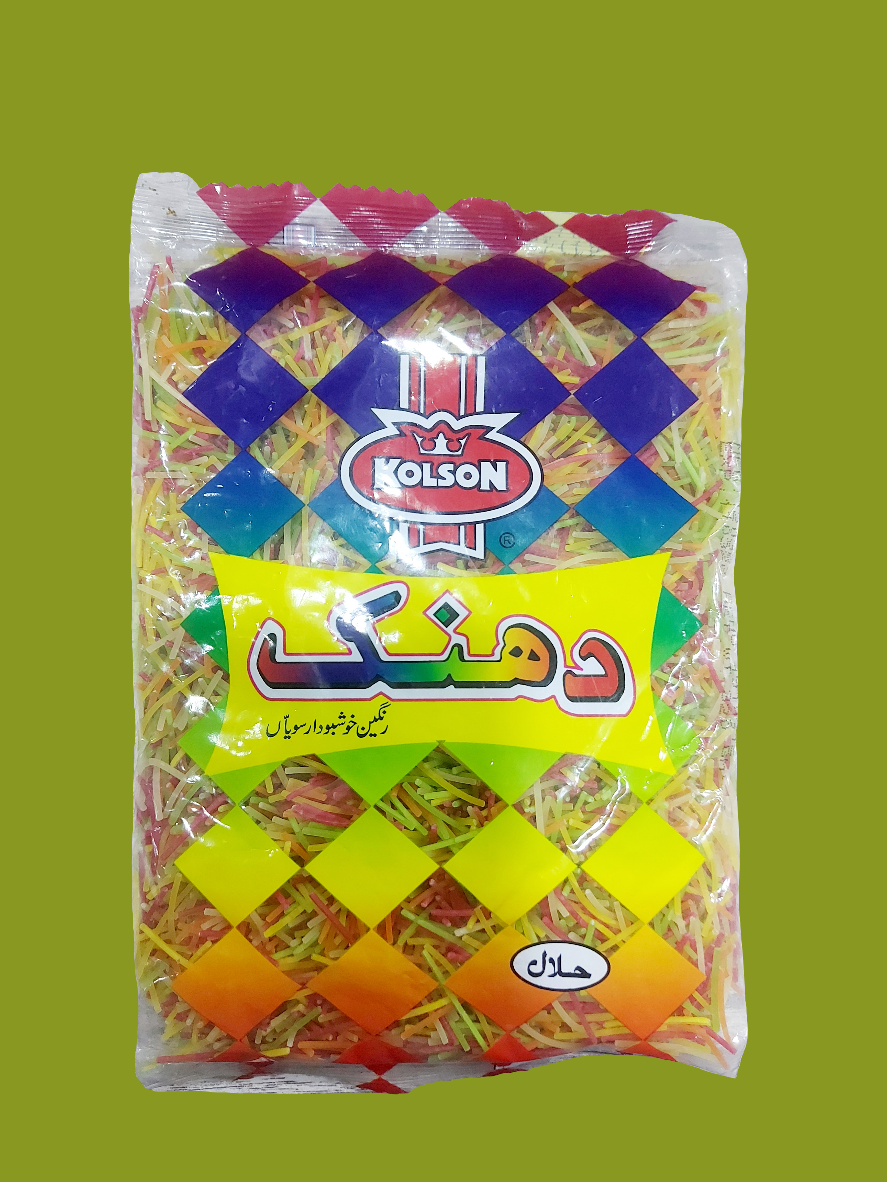 Kolson dhanak color flavored vermicelli 320gm