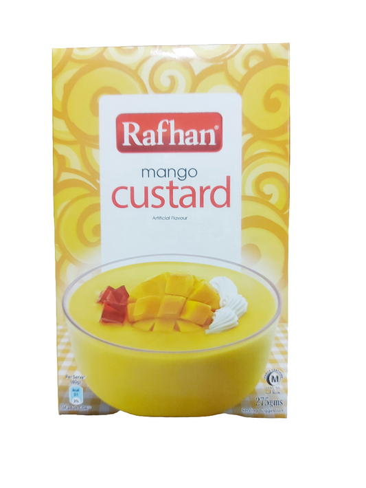 Rafhan mango custard 275gm