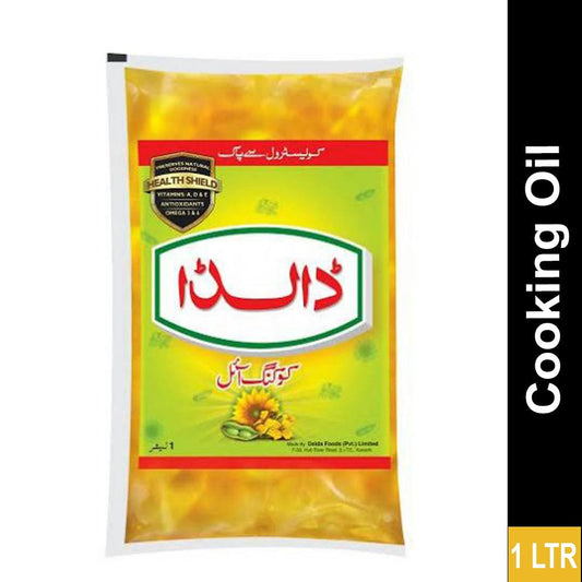 Dalda cooking oil 1 litre / ڈالڈا کوکنگ تیل پیکٹ